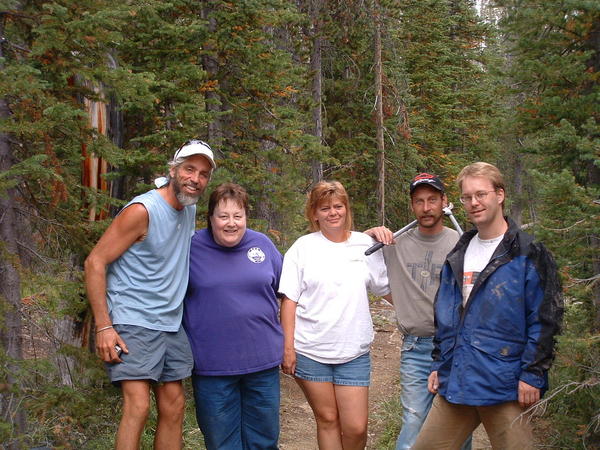 We met Hawkeye who was Walking from Mexico to Canada via the cdt
