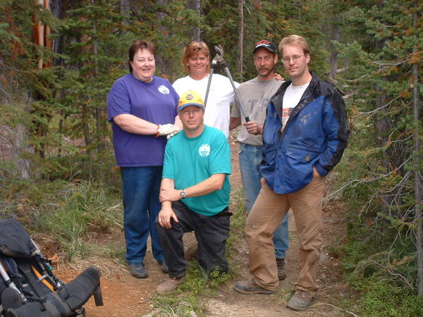 Leadville work party.