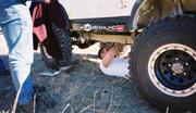 With a 12mm socket, and a portable mechanic, you can fix almost anything on a Samurai