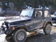 Brian's Wrangler...glad he could make the trip.