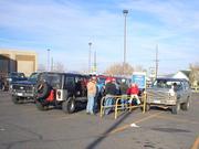 PB150001 - Morning get-together at County Market.
Where's the Trail Boss?
