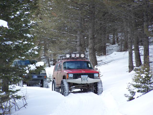 JOE'S Cherokee ran great in the snow