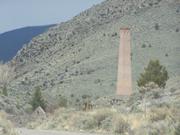 a smelter stack