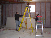 ceiling was done today, finally at about 7 pm