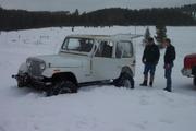 Leonard - first stuck of the day.