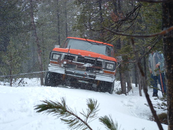 Darn trees keep getting in the way.