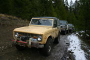 Mike Kelly's Bronco, leading the pack