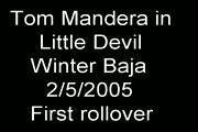 Tom's Rollover 5MB Windows Media WMV file, small size