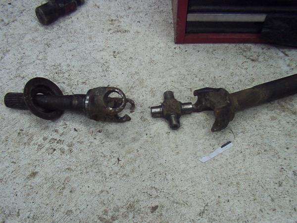Tom's broken axle shaft