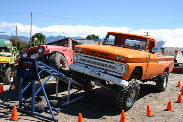 The view as you approach the Skyliners 4x4-Alley