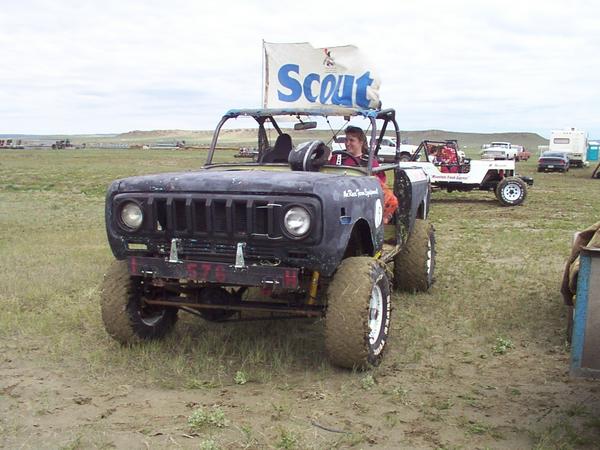 Michelle's getting ready to go race..