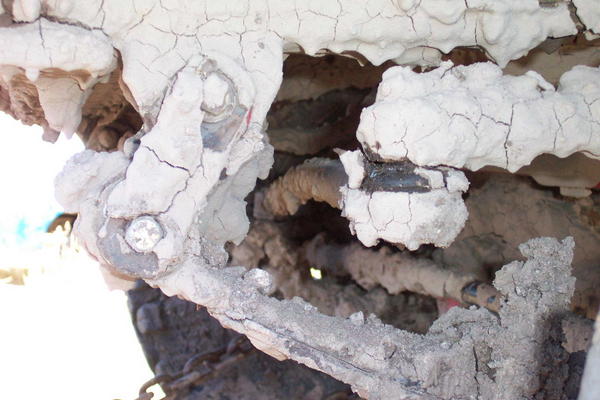 Bent tie-rod and draglink