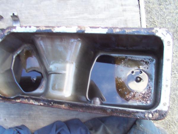 More pan debris