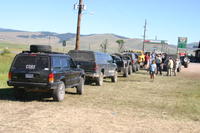 Lining up