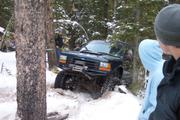 Chris Lamping in his Explorer