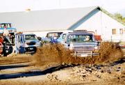 Here's me and the rig at my 1st Mud-Bog.
Well, it was more like a Mud-Drag.
Helena, June 29th 2002.
