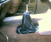 The new shift boot sure looks good with the new duct/console
