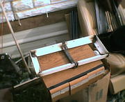 Toolbox frame, this will get bolted to the inner fender and the radiator support.