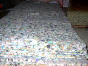 Look closely, the next to last layer was trimmed to fit the butts a little better, for added comfort, I would suggest using actu