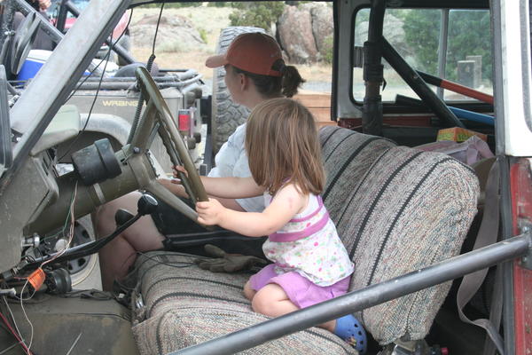 Tom's daughter wanting to drive