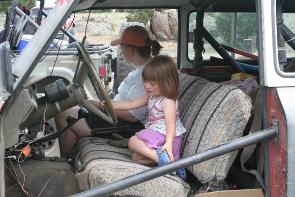 Tom's daughter wanting to drive
