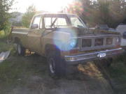 back on its feet again.after strippin it from its axles,motor and tranny for a k-5.