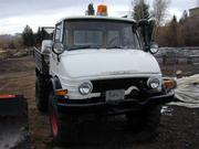 plow and dump truck