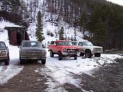 Parked outside the Boulder Tunnel