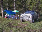 More "Early Birds".
Doug and Janet Herold's campsite.