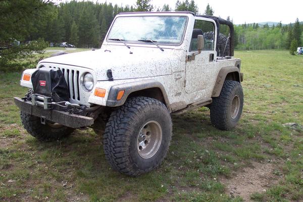 Chris's TJ after Leadville