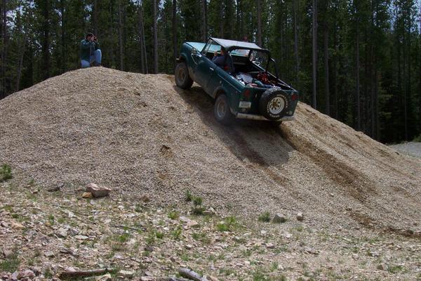 Tom takes the Scout up