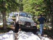 Prospective Frontier member Chris Moore and his TJ.